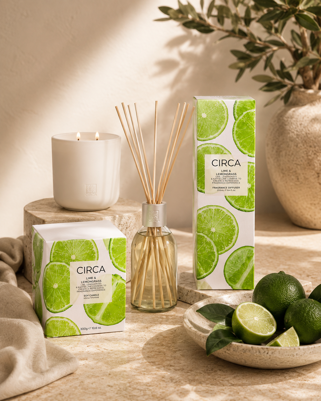 Lime & Lemongrass Diffuser 250ml