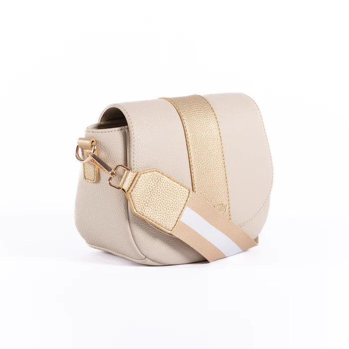 Lizzie Bag - Chalk/Gold
