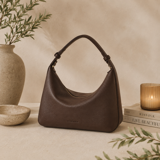 Madeline Shoulder Bag - Chocolate