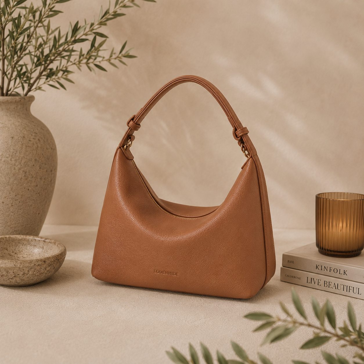 Madeline Shoulder Bag - Toffee