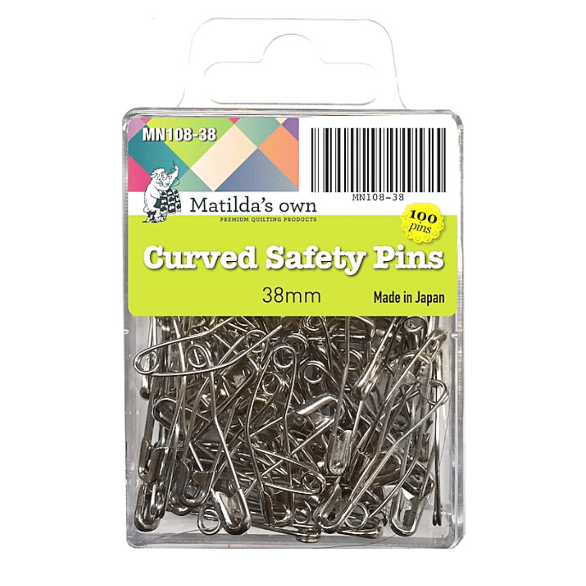 Curved Safety Pins