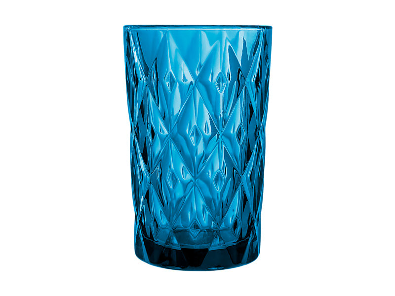 Deanna Highball Glass 4pc Blue Gift Boxed