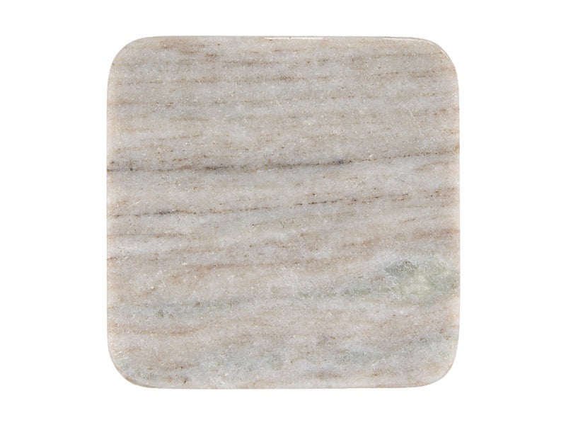 Coaster Collective Square Marble Coaster 10cm Beige