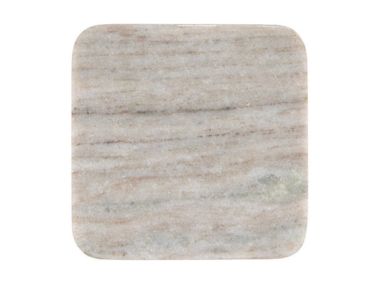 Coaster Collective Square Marble Coaster 10cm Beige