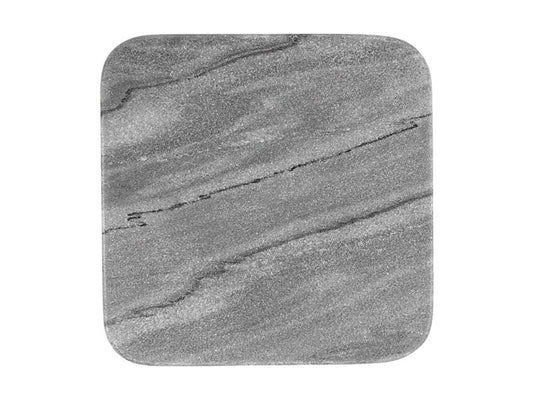 Coaster Collective Square Marble Coaster 10cm Charcoal