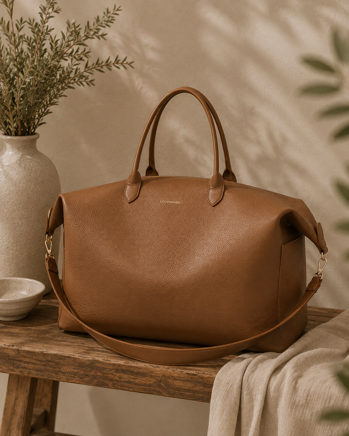 Ohio Overnight Bag - Nutmeg