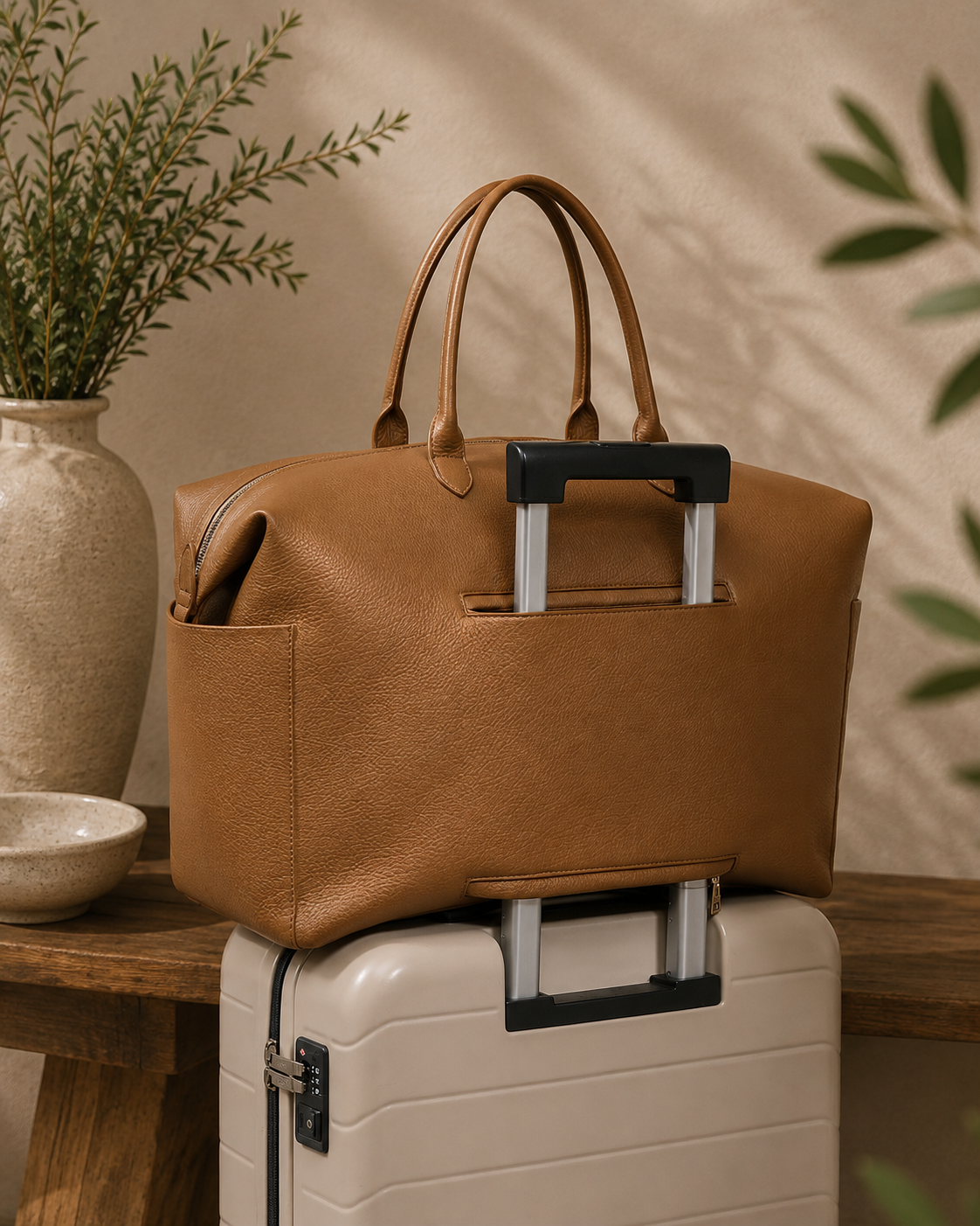 Ohio Overnight Bag - Nutmeg