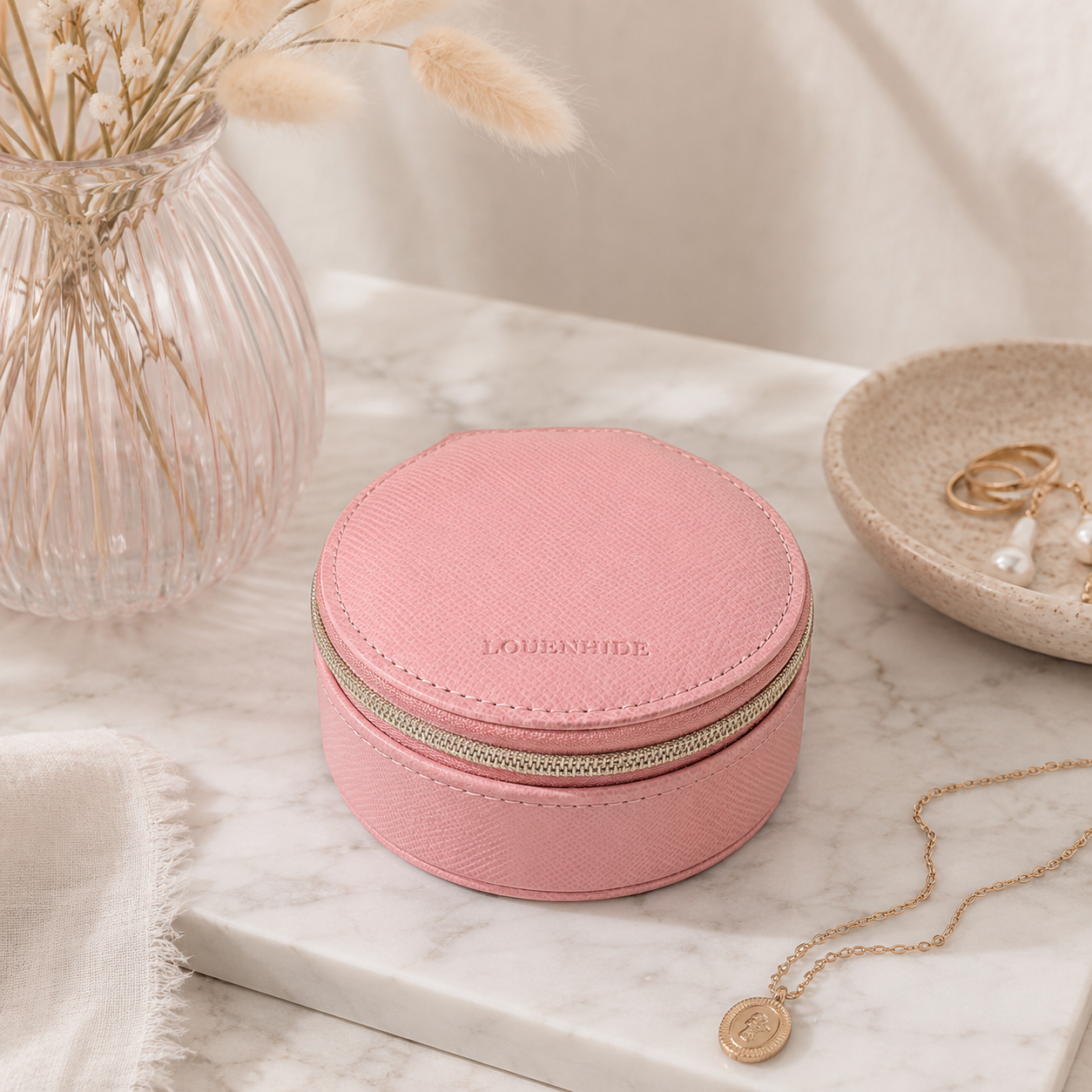 Sisco Jewellery Box - Pink