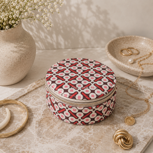 Sisco Jewellery Box - Retro Pink