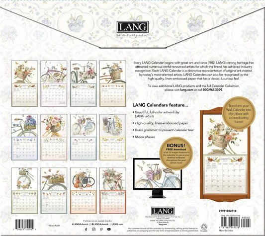 2027 Lang A Beautiful Ride Calendar