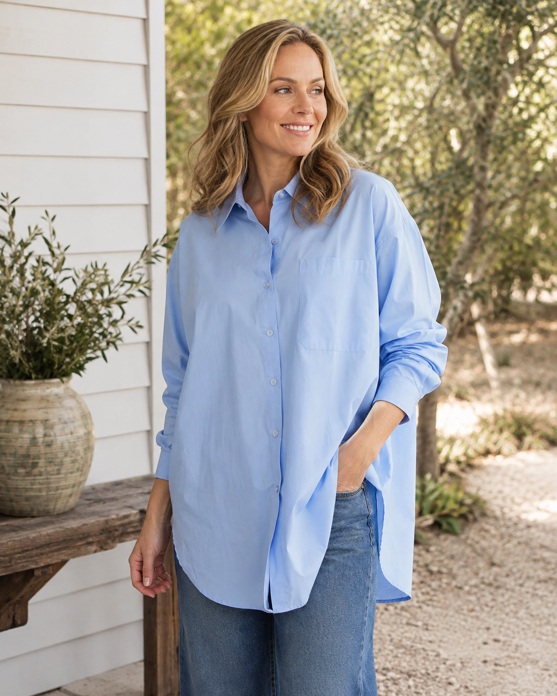 Sky Shirt - Light Blue