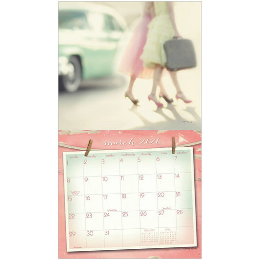 2026 Legacy Vintage Pink Calendar