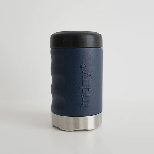 Fridgy 375ml Can Cooler Grip Range - Forge Navy