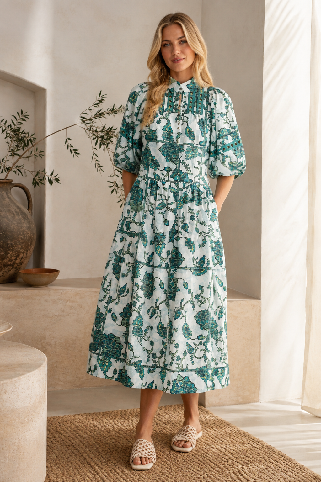 Zoe Kratzmann Flutter Dress - Garden Paisley