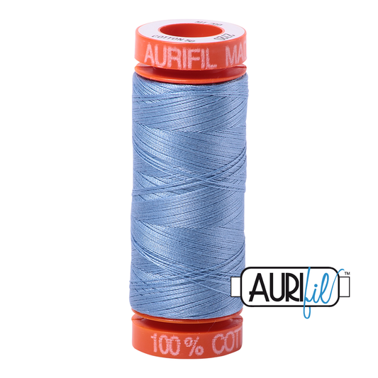Aurifil Cotton Thread - Light Delft Blue