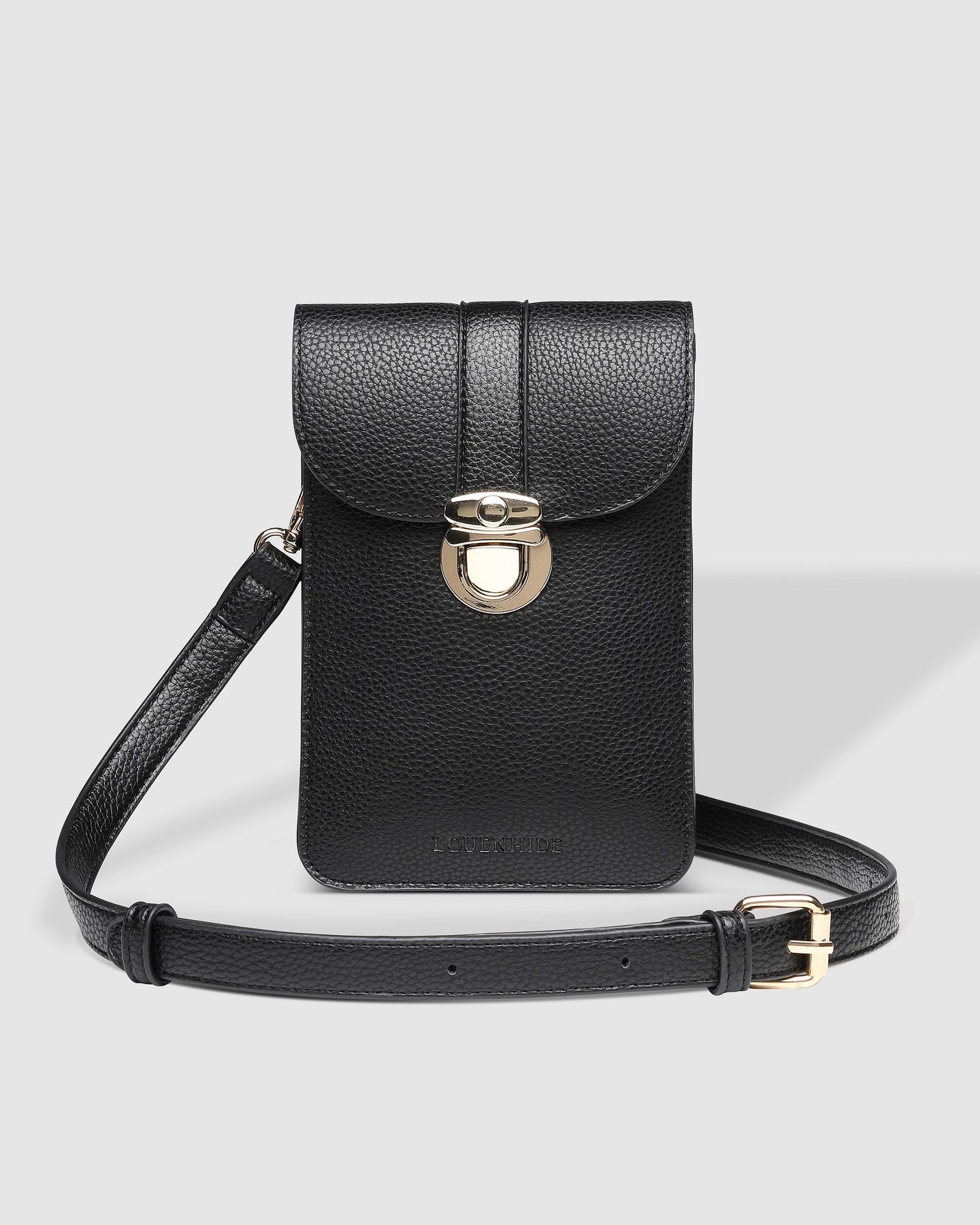 Fontaine Phone Crossbody Bag - Black