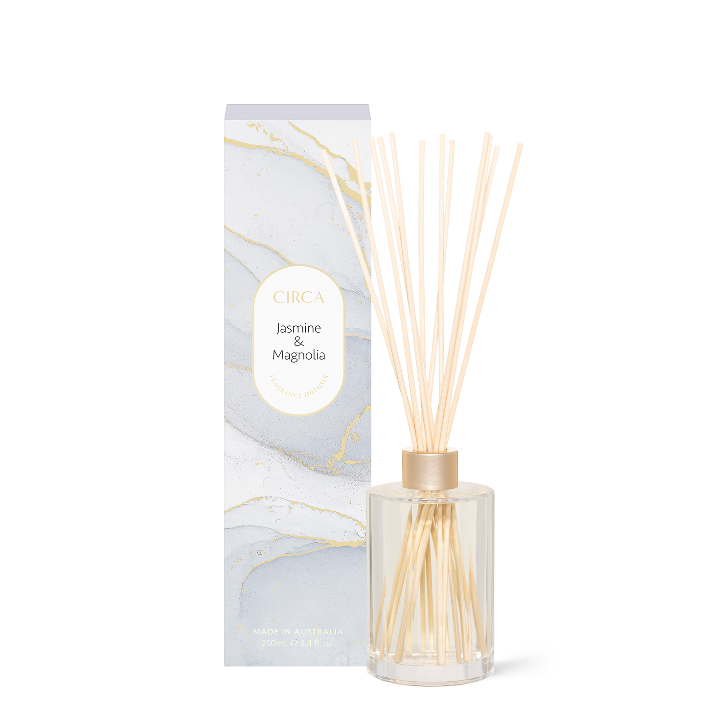 Jasmine & Magnolia Diffuser Refill Pouch & Reeds 250ml