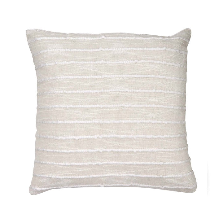 Oscar Neutral Woven Cushion 55cm