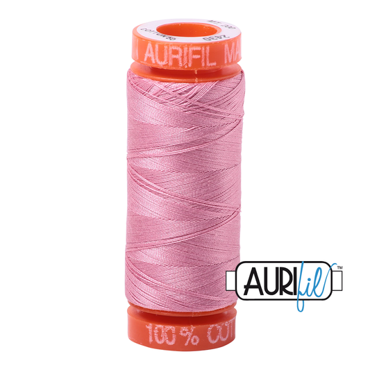 Aurifil Cotton Thread - Antique Rose