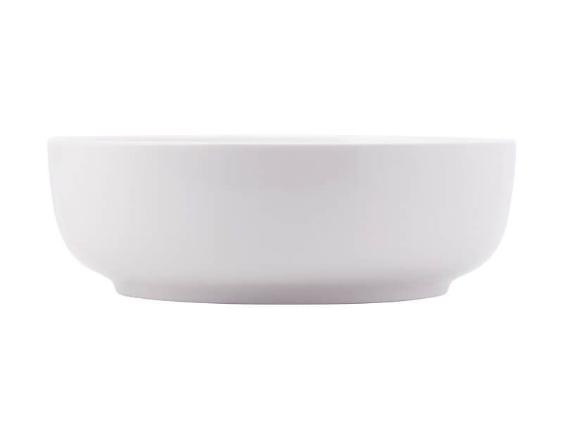 White Basics Contemporary Serving Bowl 25x8cm