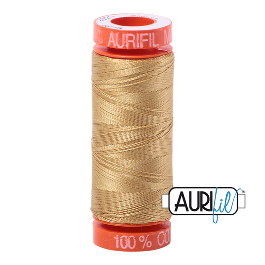 Aurifil Cotton Thread - Light Brass