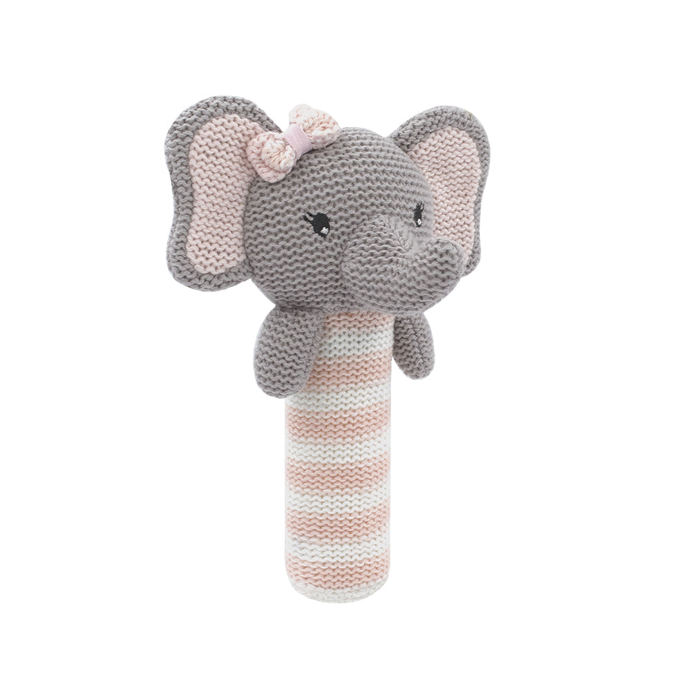 Stick Squeaker - Elephant Pink