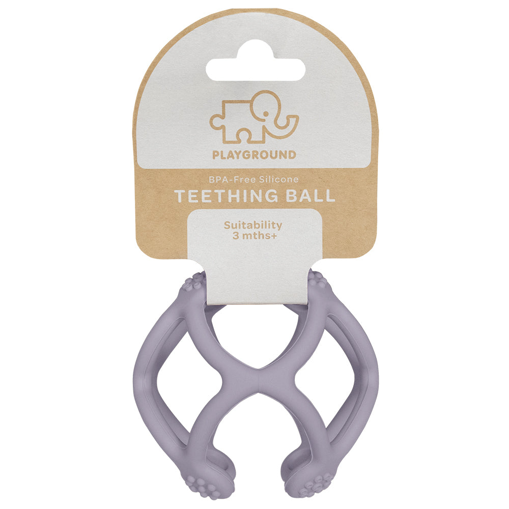 Silicone Teething Ball - Lilac