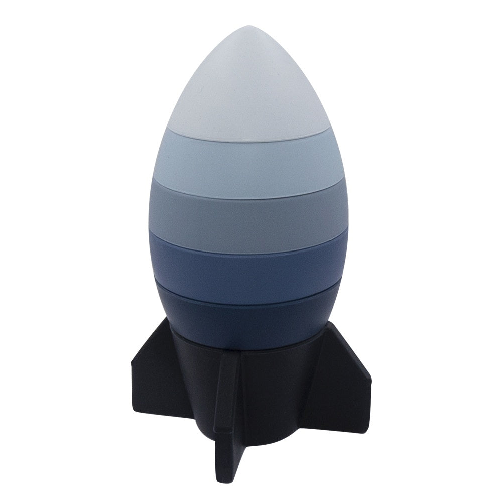 Silicone Rocket Stacking Puzzle