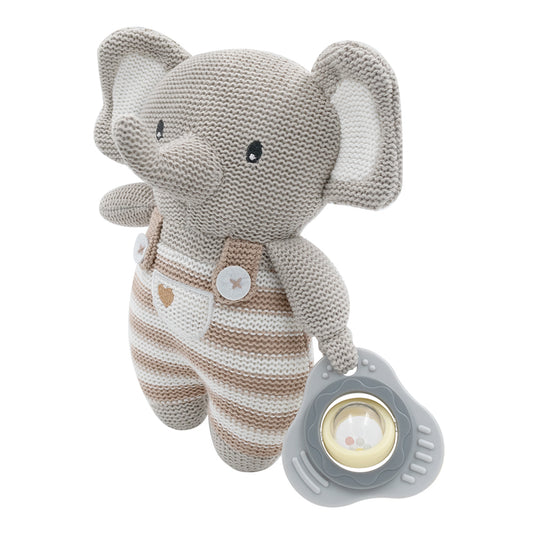 Activity Huggable Toy - Elephant Grey