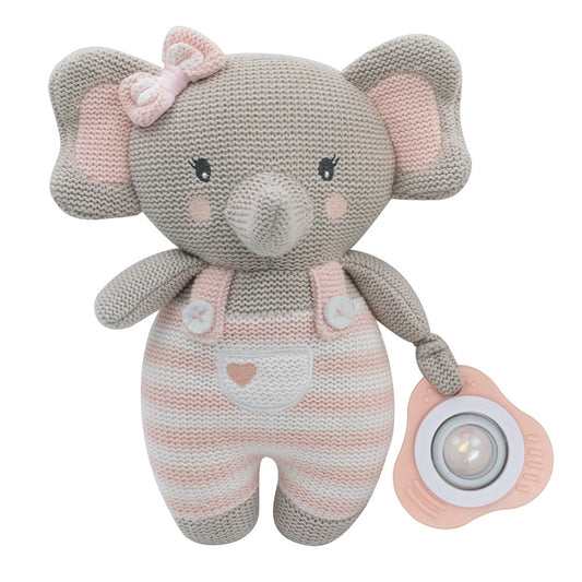 Activity Huggable Toy - Elephant Pink