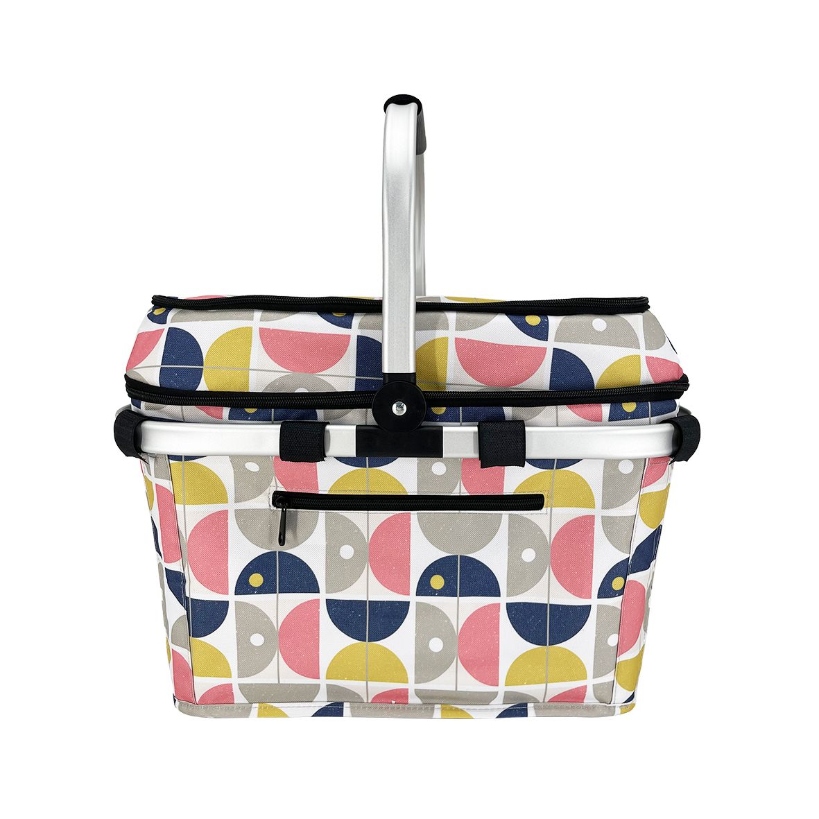 4 Person Insulated Picnic Basket Nordic Geo