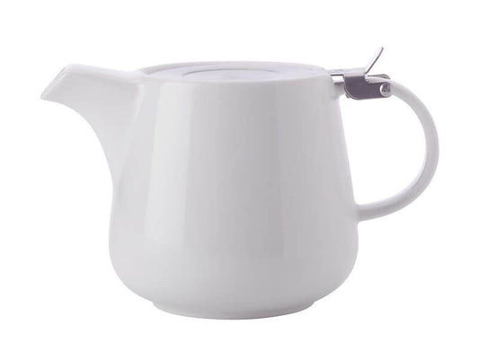 White Basics Teapot with Infuser 1.2L White