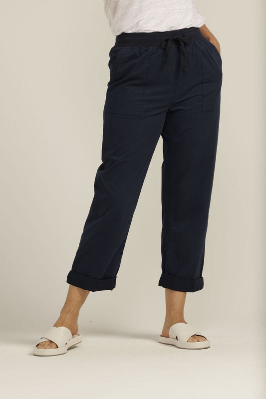 Relaxed Summer Pant Navy