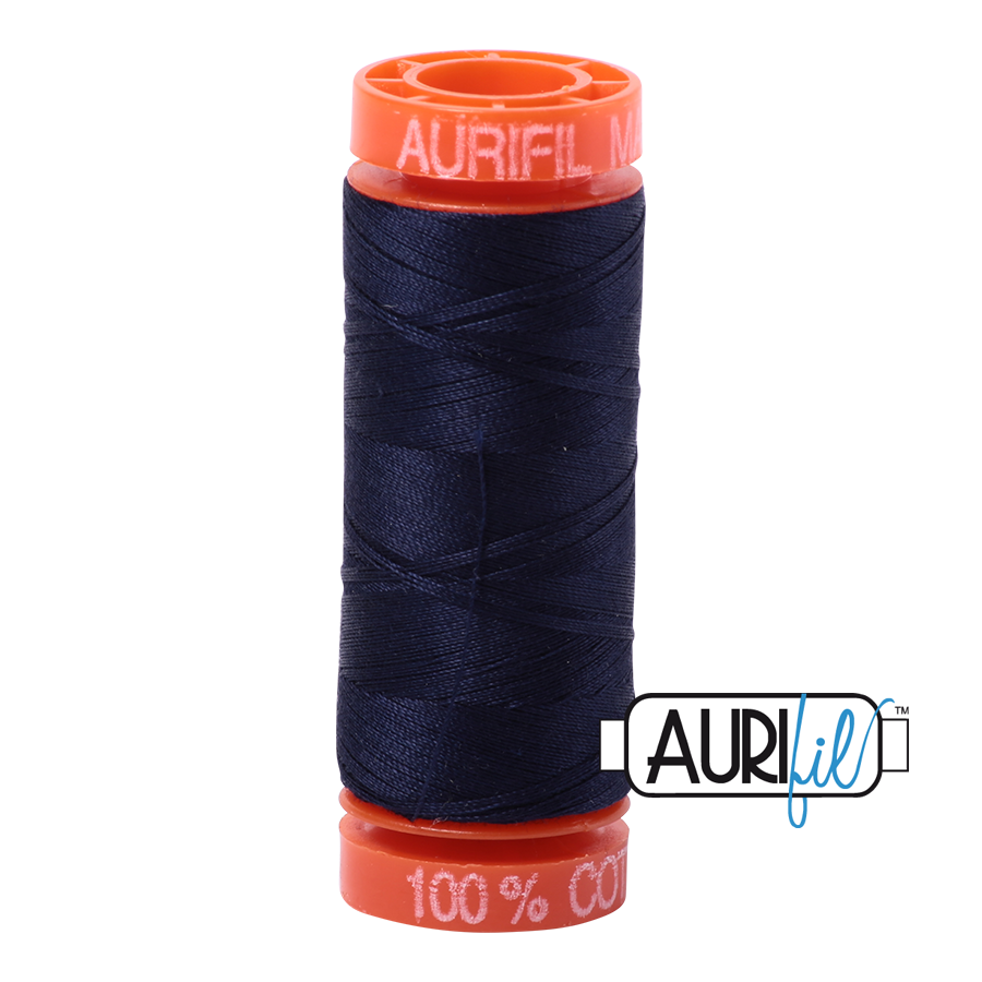 Aurifil Cotton Thread - Very Dark Navy