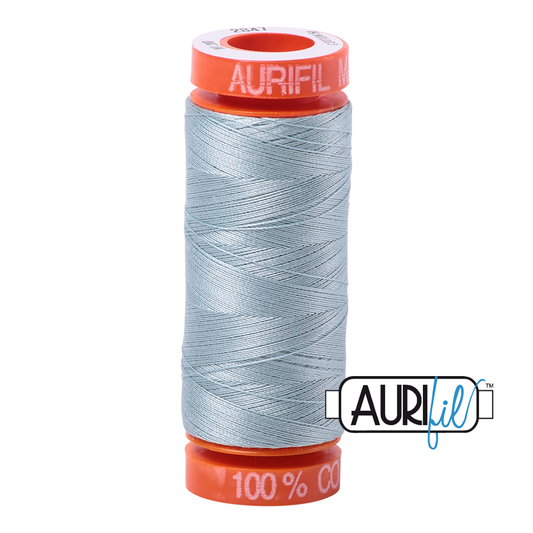 Aurifil Cotton Thread - Bright Grey Blue