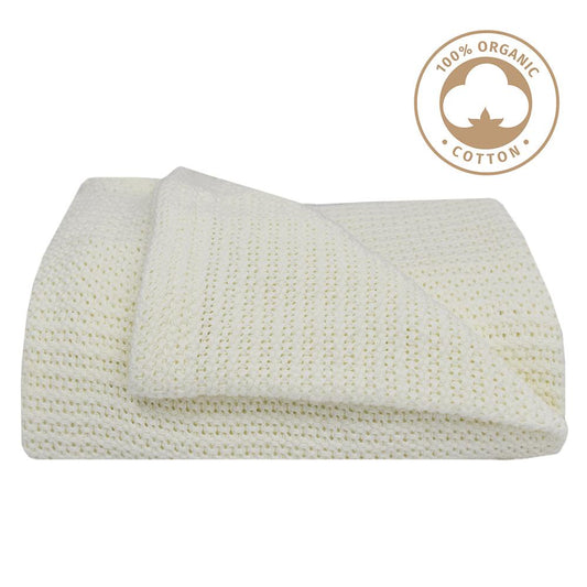 Cot Cell Blanket White