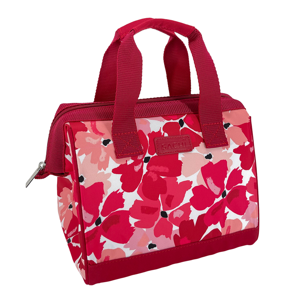 Insulated Lunch Bag Red Poppies