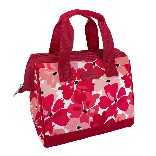 Insulated Lunch Bag Red Poppies Finders Keepers