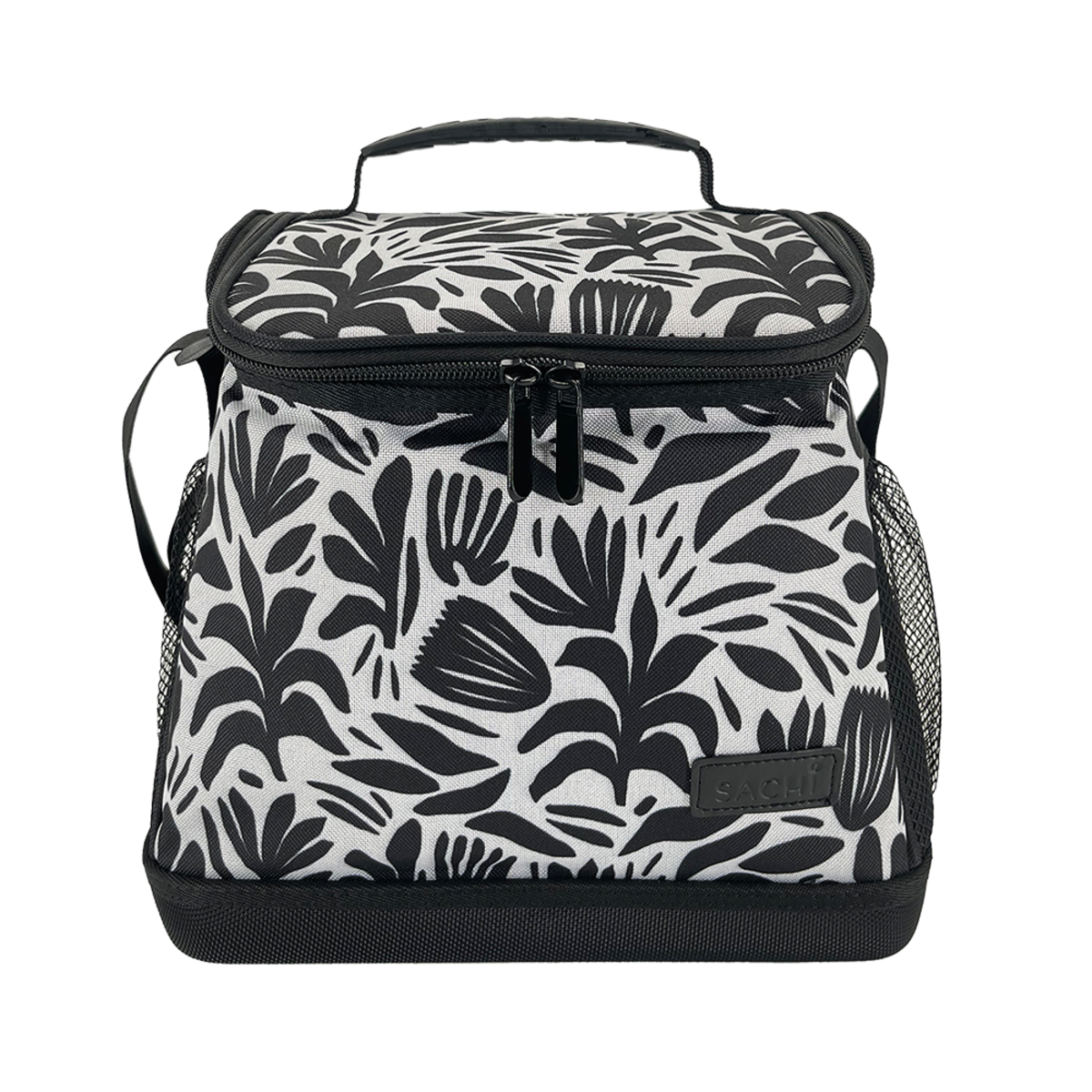 Weekender Insulated Cooler Bag Monochrome Blooms