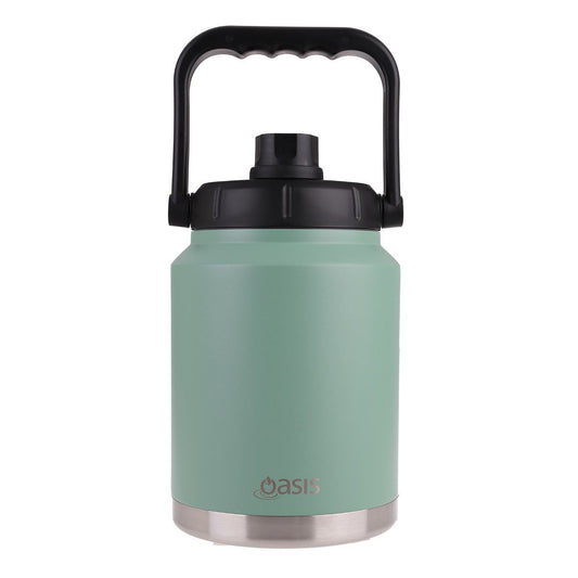 Insulated Drink Bottle 2.1L - Sage Green