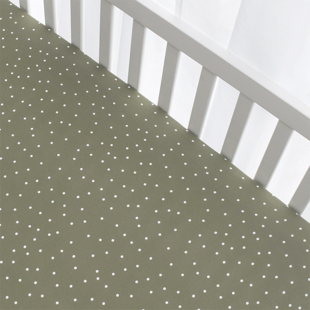 Cot Fitted Sheets - Forest Retreat