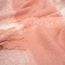 Wren Faux Mohair Throw - Pink