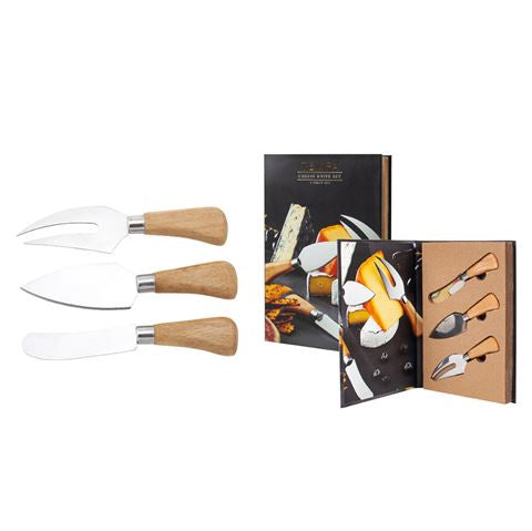 Cheese Knife Set 3pc