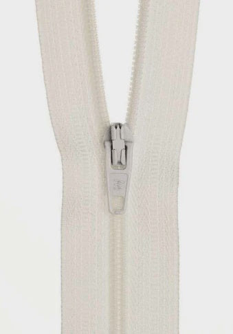 30cm Cream Dress Zipper