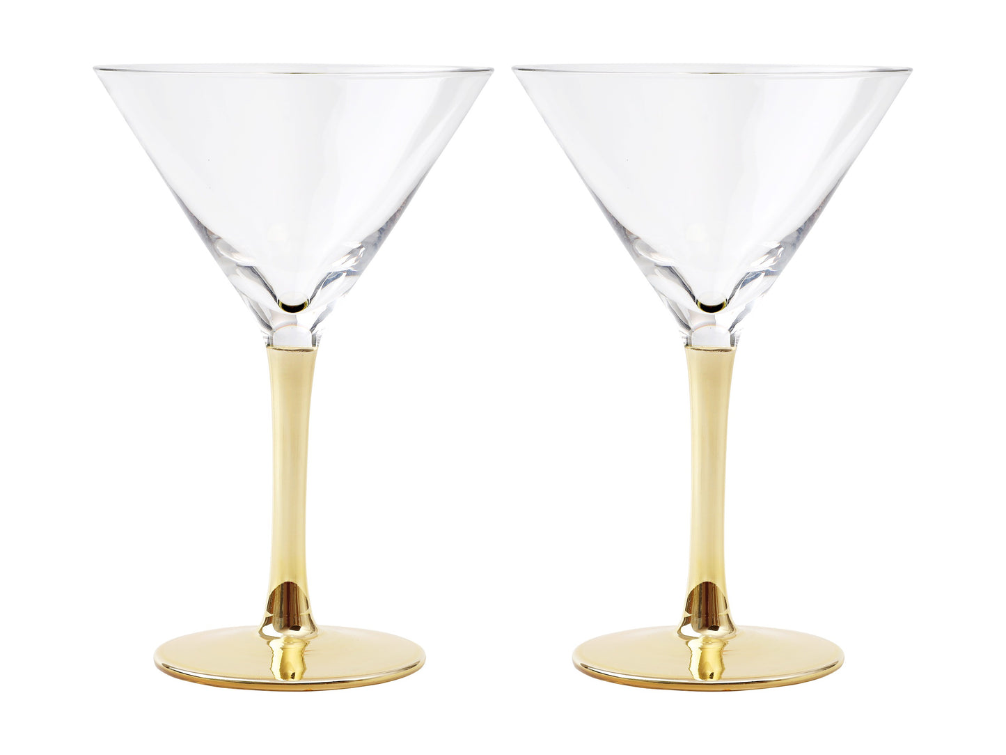 Everleigh Martini Glass 170ML Set of 2 Gold