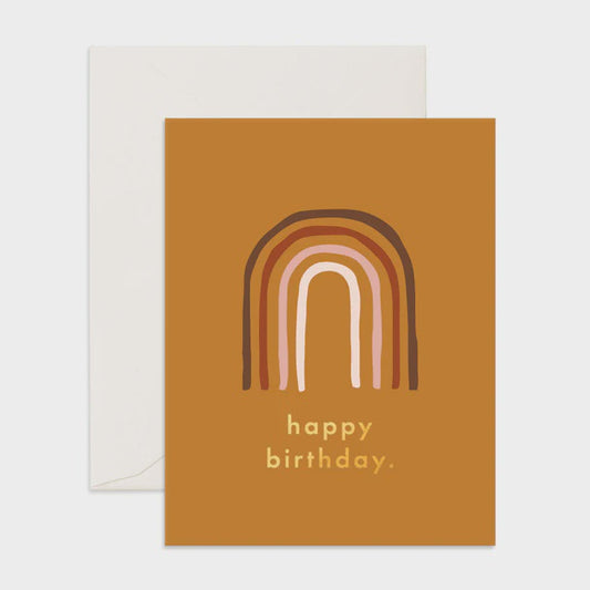 Birthday Rainbow Greeting Card