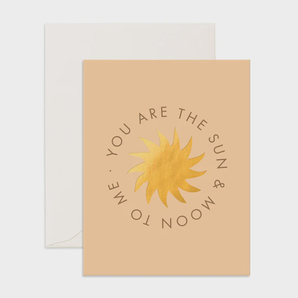 Sun & Moon Greeting Card