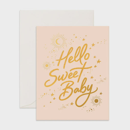 Sweet Baby Stars Greeting Card