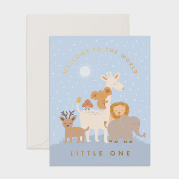 Little One Winter Greeting Card