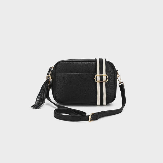 Indie Black Crossbody Bag